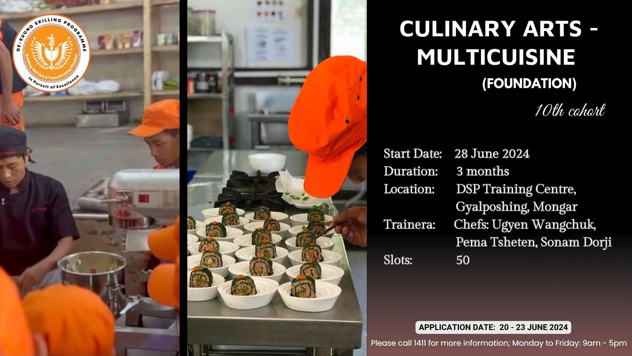 Culinary Arts-Multicusion