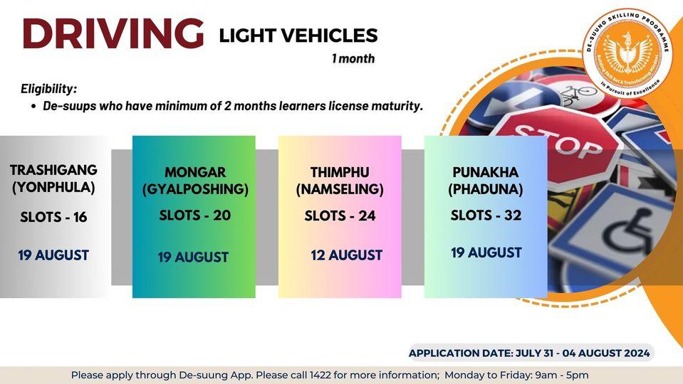 Driving Light Vehicles