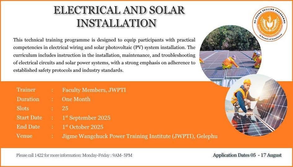 Electrical and Solar Installation Training
