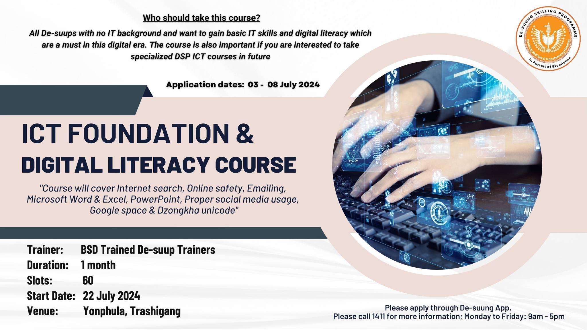 ICT Foundation & Digital Literacy Course